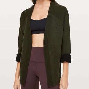 Last chance! Lululemon merino wool reverse wrap